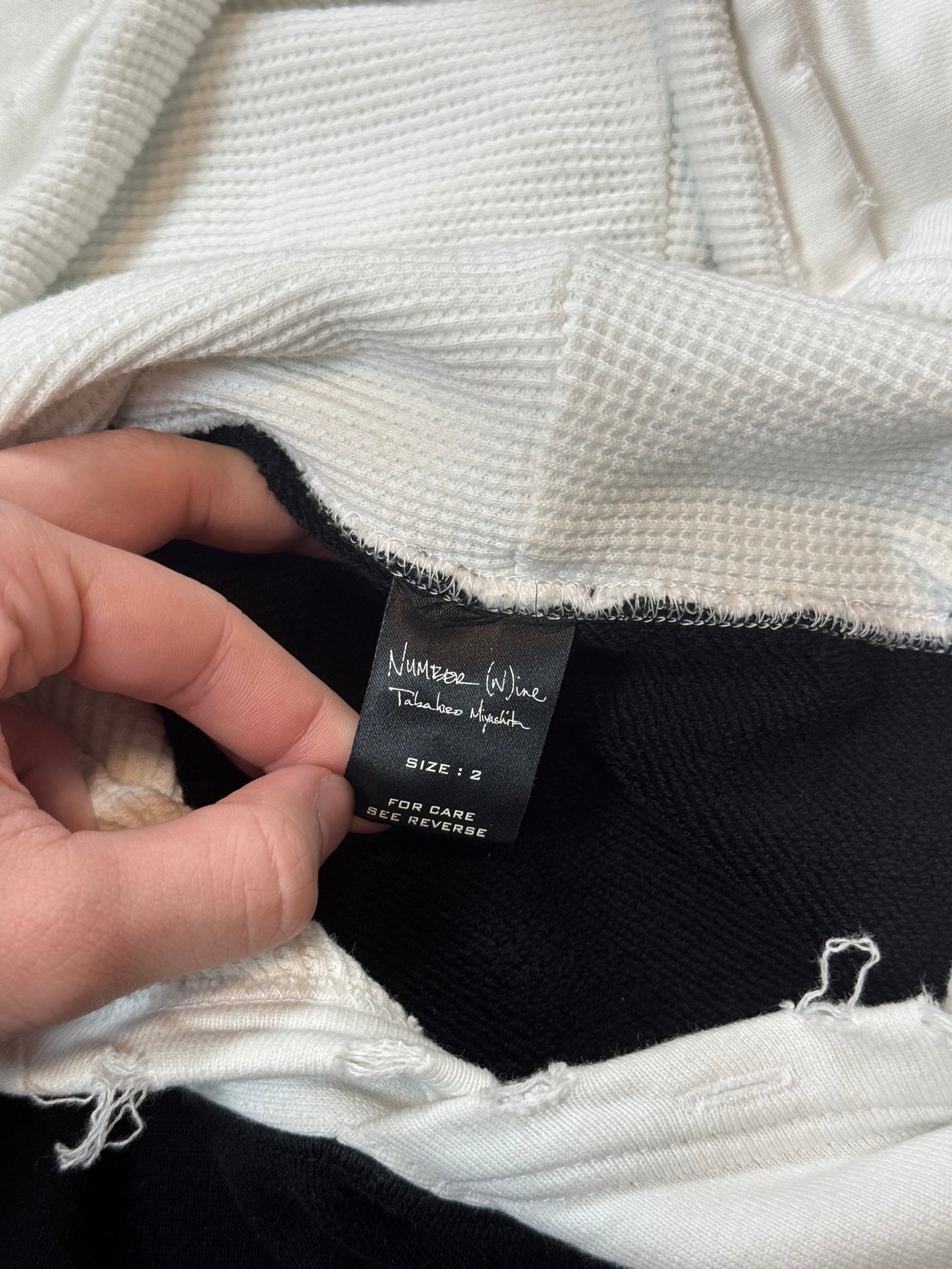 AW05 Number Nine Fender Hoodie