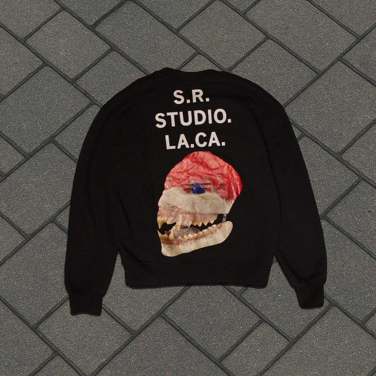 Sterling Ruby ED.50 Red Skull Crewneck