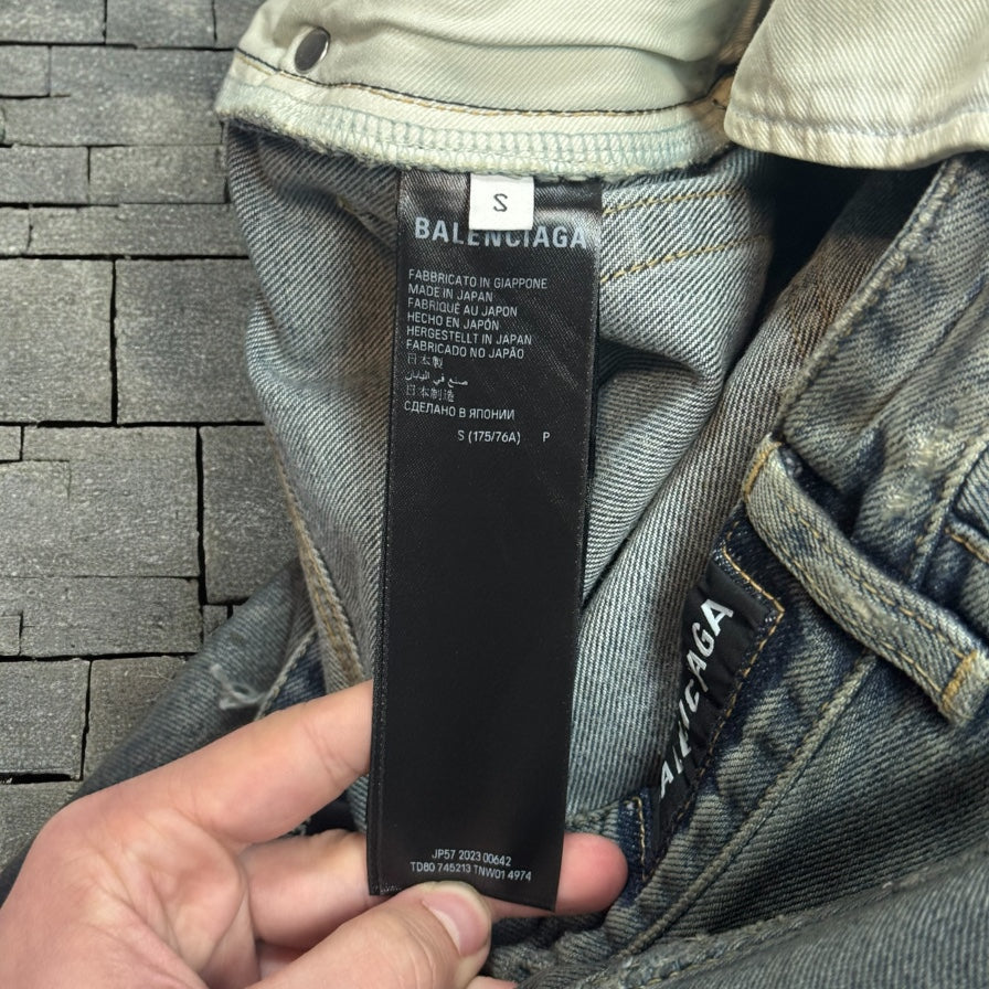 SS23 Balenciaga Mud Skater Jeans