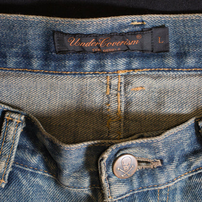 AW04 Undercover Red Yarn 68 Denim