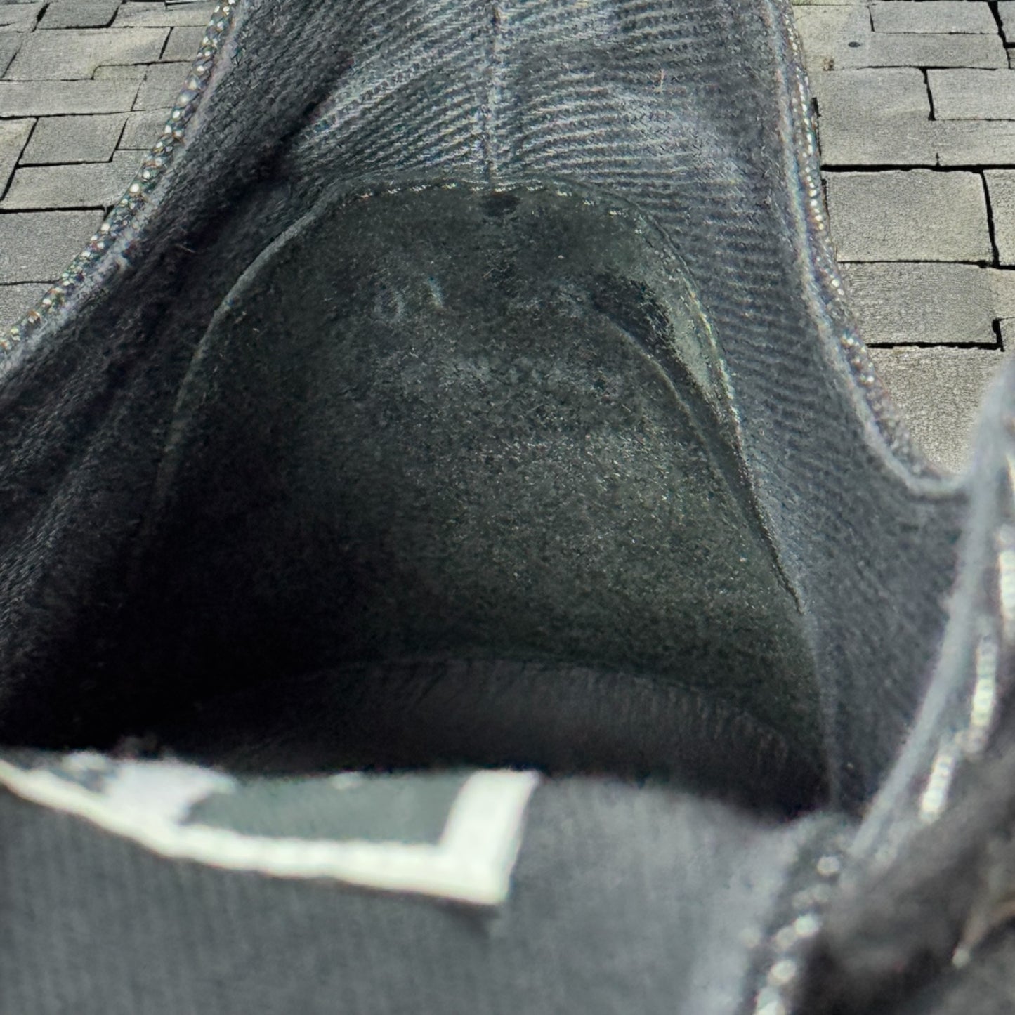 Rick Owens Waxed Denim Low Ramones