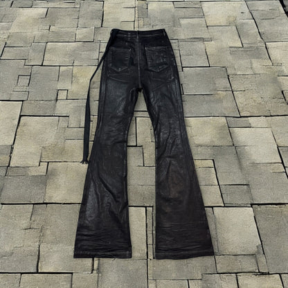 Rick Owens Waxed Bolan Denim