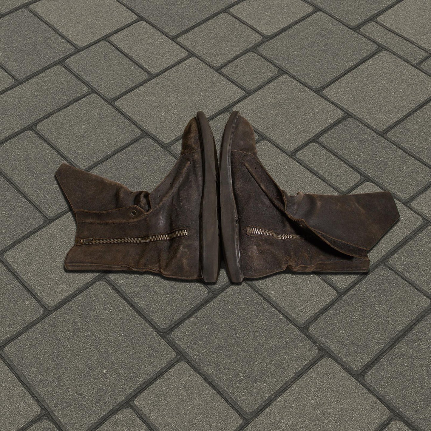 SS12 Rick Owens Naska Mohawk Boots