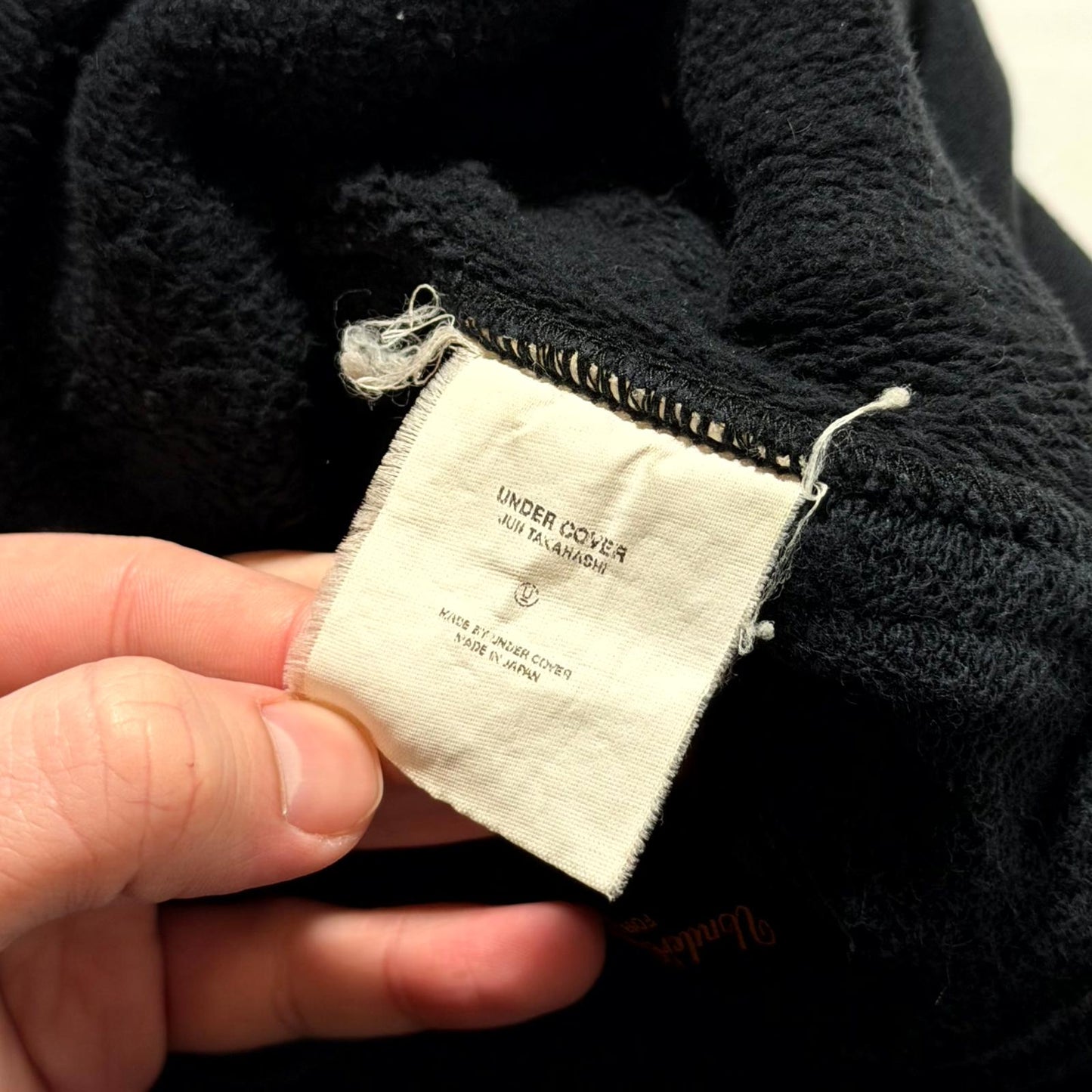 AW03 Undercover Black ‘Paperdoll’ Sweatpants