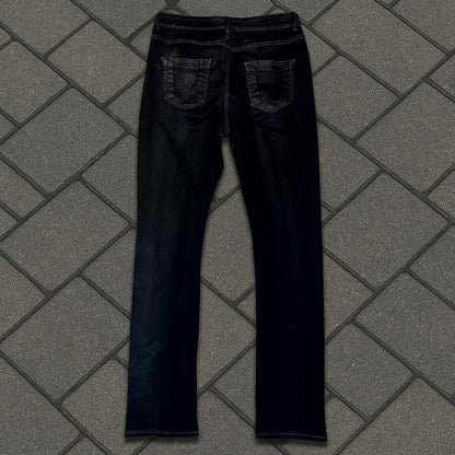 Rick Owens Drkshdw Light Wax Detroit Cut Denim