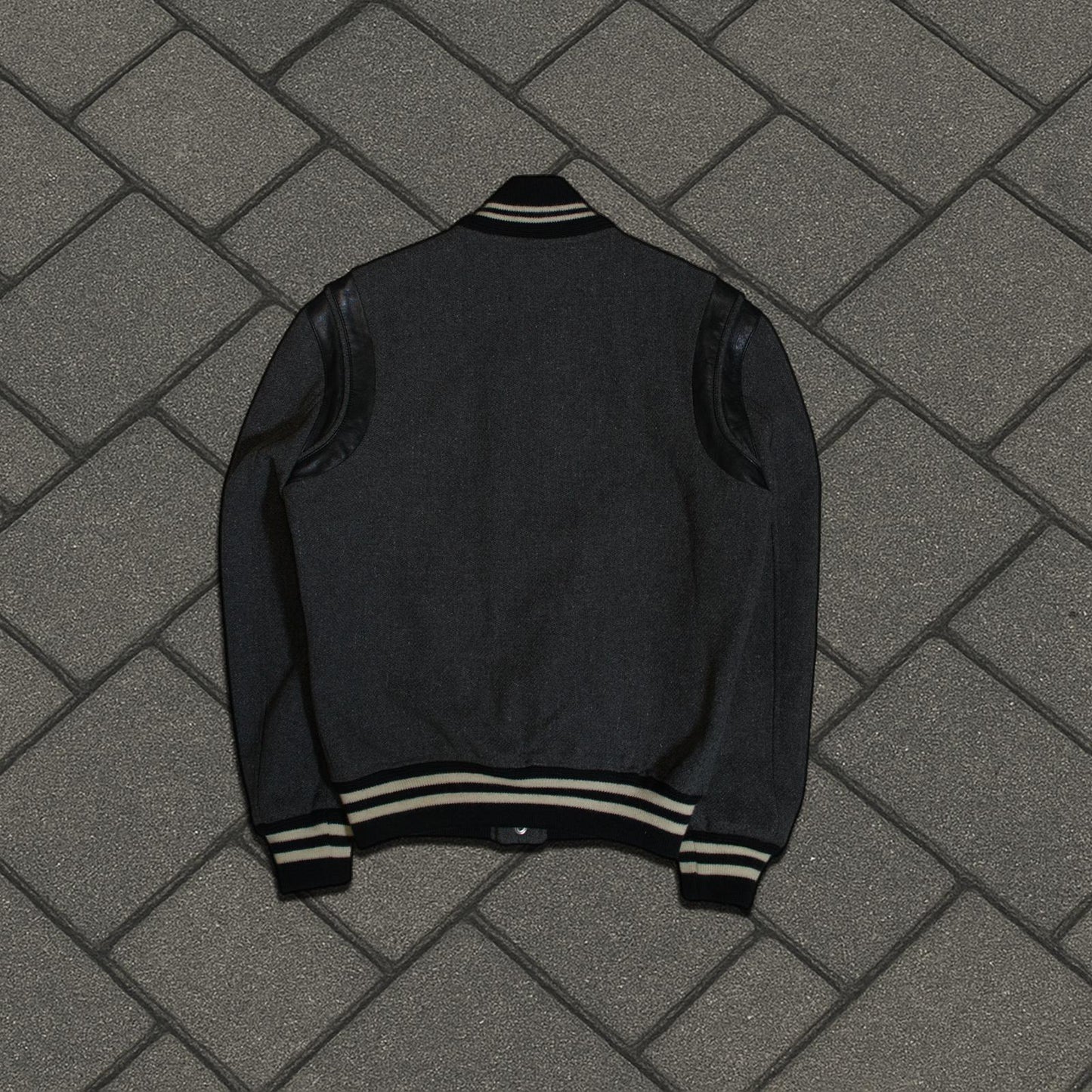 FW14 Saint Laurent Paris Wool Teddy Jacket