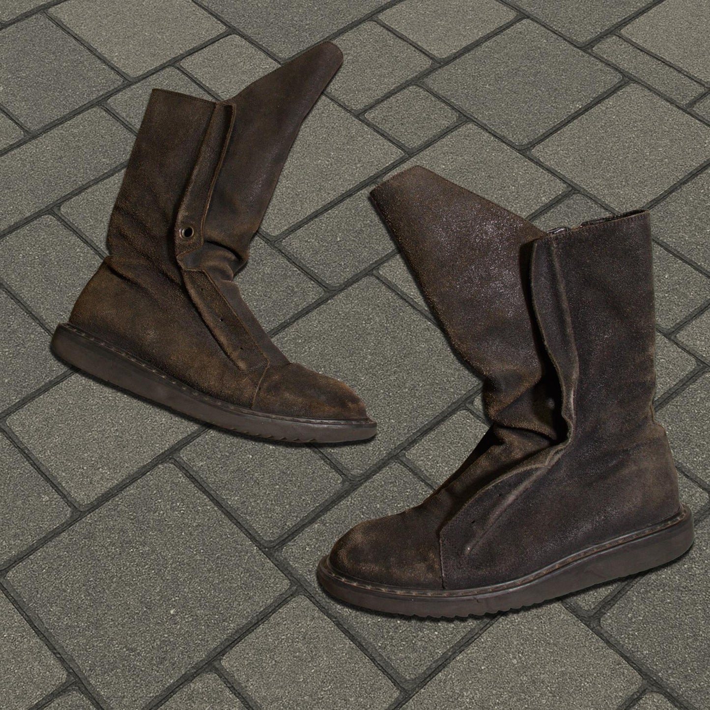 SS12 Rick Owens Naska Mohawk Boots