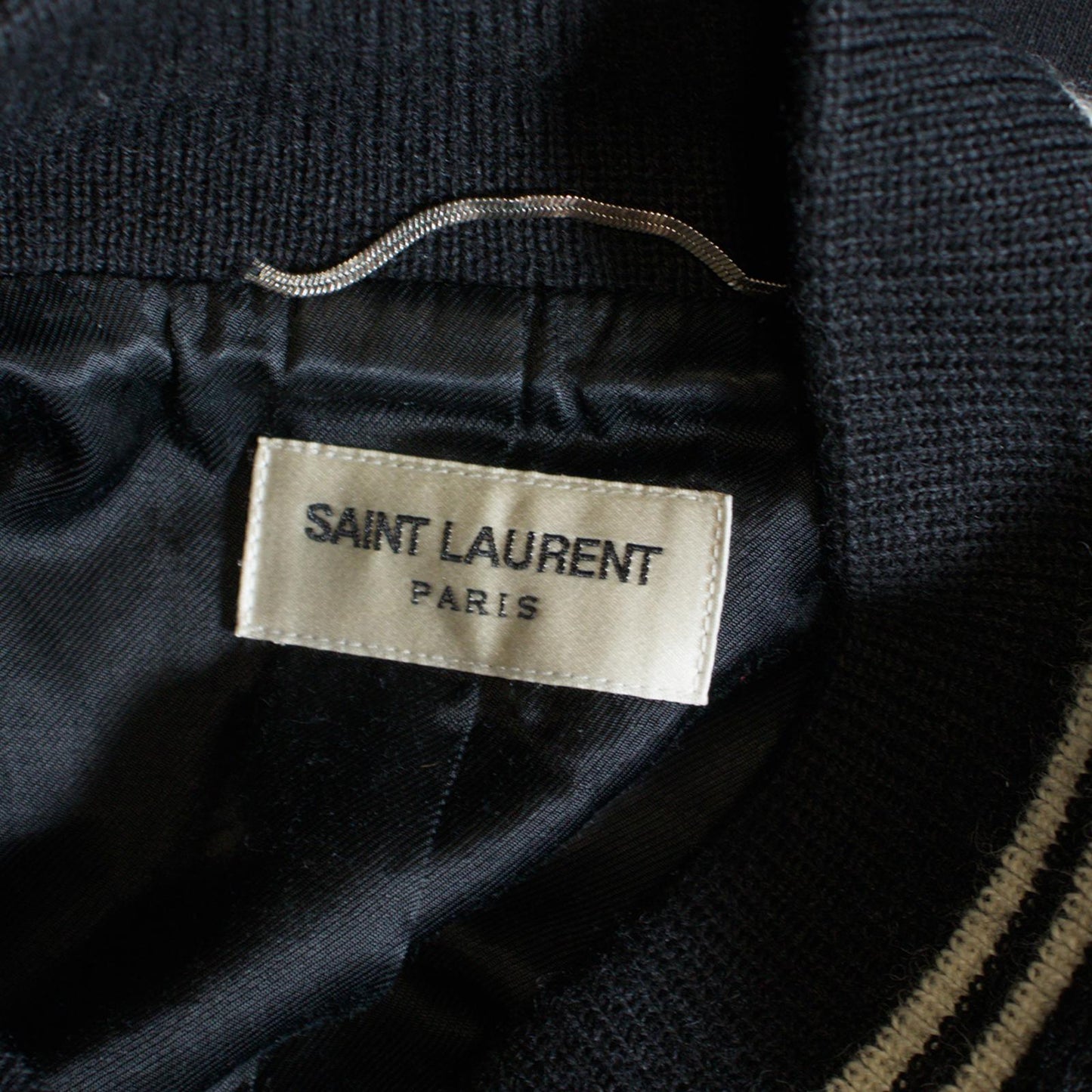 FW14 Saint Laurent Paris Wool Teddy Jacket