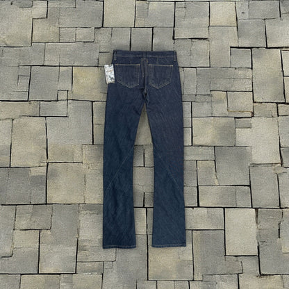 SS07 “Wishbone” Rick Owens Blue Spiral Denim