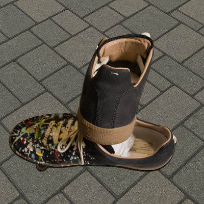 Maison Margiela Black Paint Splatter Gats