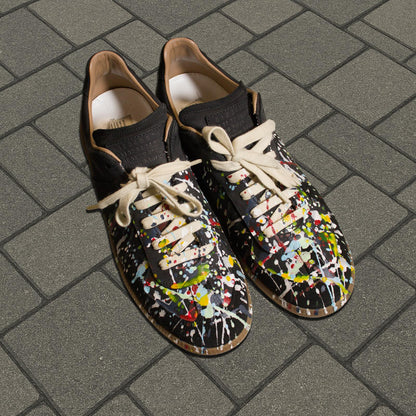 Maison Margiela Black Paint Splatter Gats