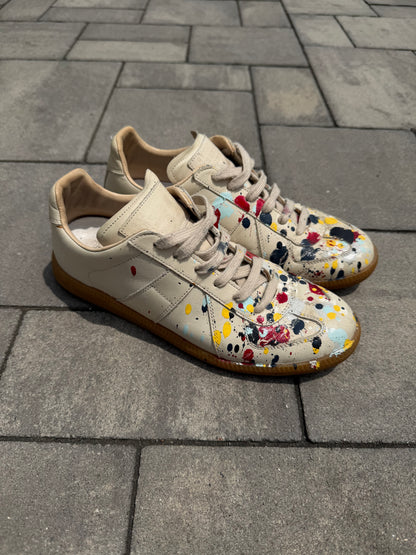 Maison Margiela Paint Splatter Gat Sneaker