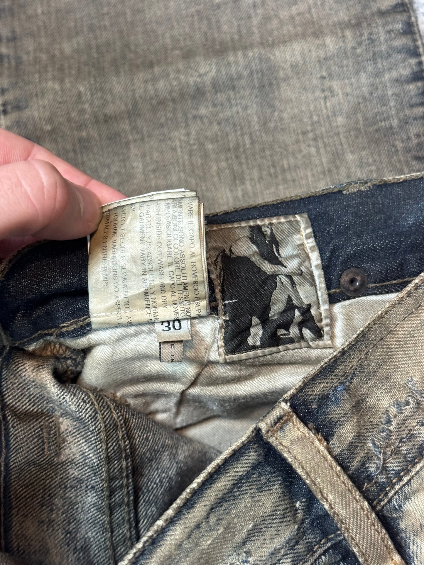 FW08 Rick Owens Dust Denim