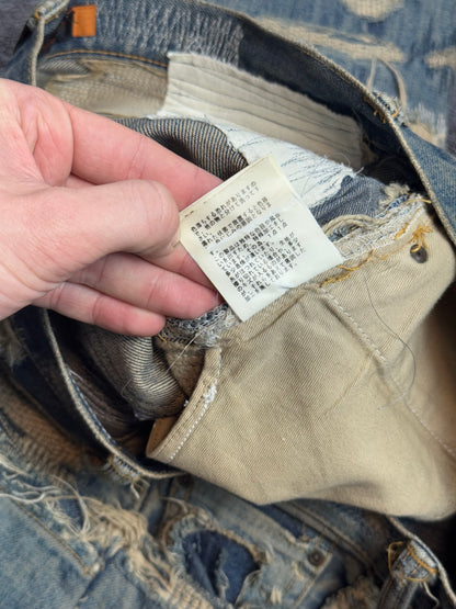 AW05 Undercover “Arts & Crafts” 85 Boro Denim