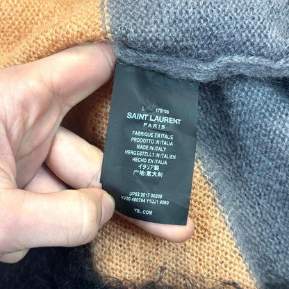2017 Saint Laurent Paris Johnny Rotten Mohair Sweater