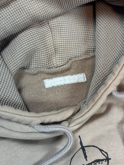 AW00 Number Nine Beige Knight Hoodie