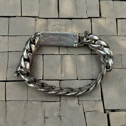 Chrome Hearts Pink Sapphire Mini ID Bracelet