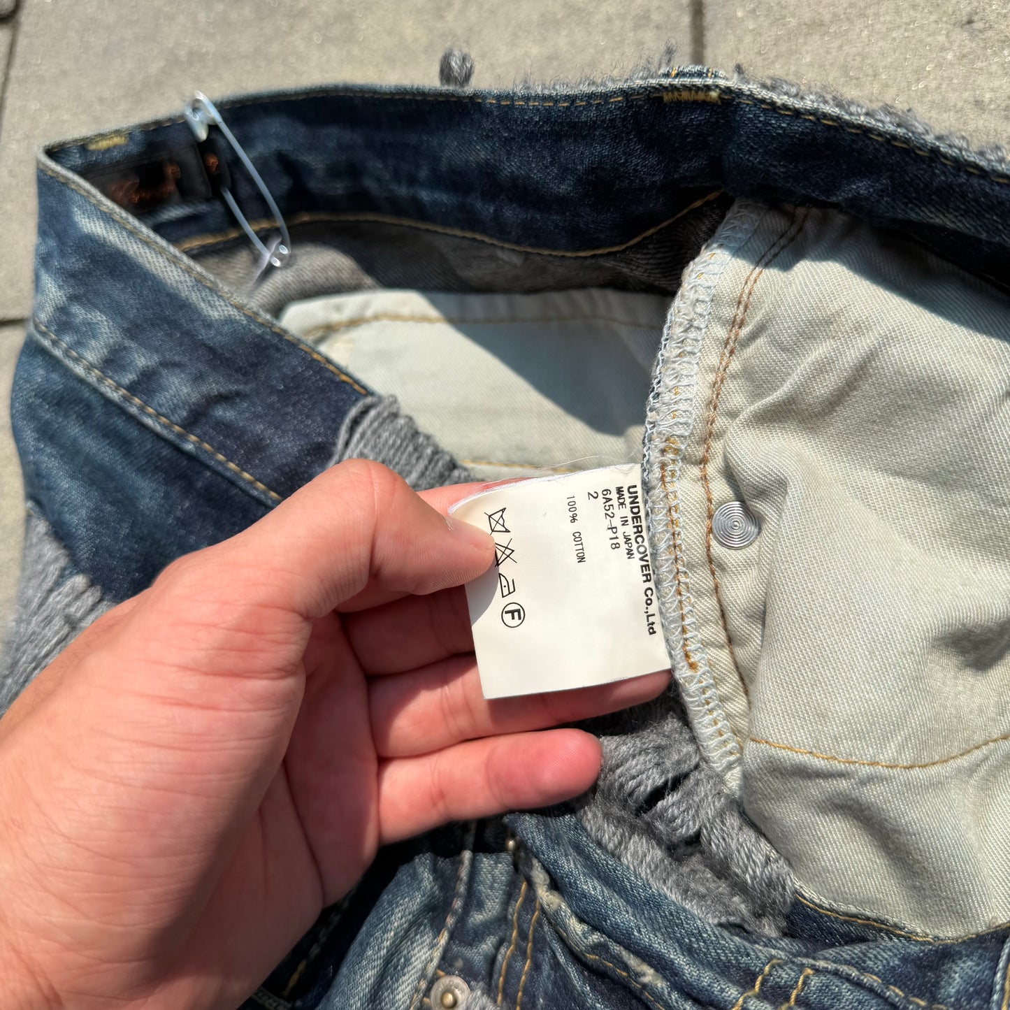 AW06 Undercover Bug Denim