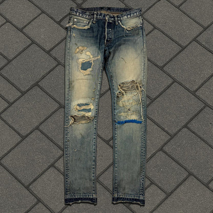 SS10 Undercover Blue Yarn 68 Denim