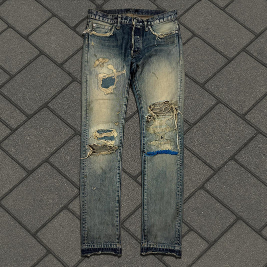 SS10 Undercover Blue Yarn 68 Denim