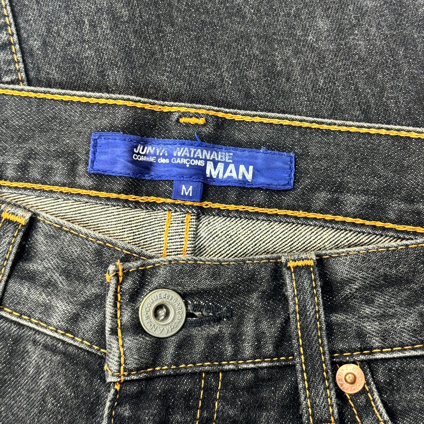 AW02 Junya Watanabe “25” Striped Denim