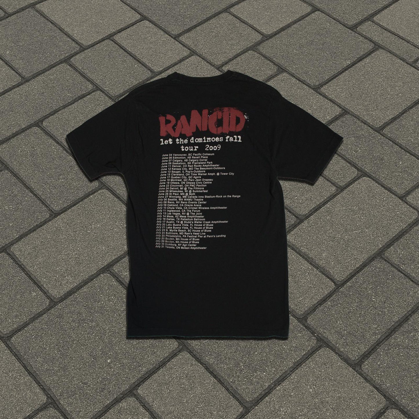2009 Rancid Last One To Die Tee
