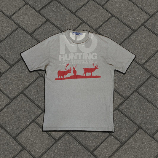 AD2009 Junya Watanabe Grey ‘No Hunting’ Tee
