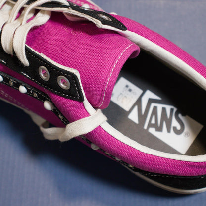 Vans Pearlized Fuchsia Red Old Skool 36