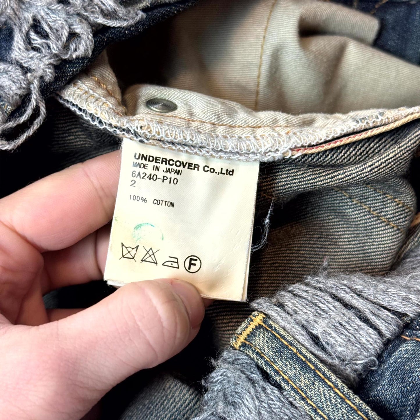 AW06 Undercover Bug Denim