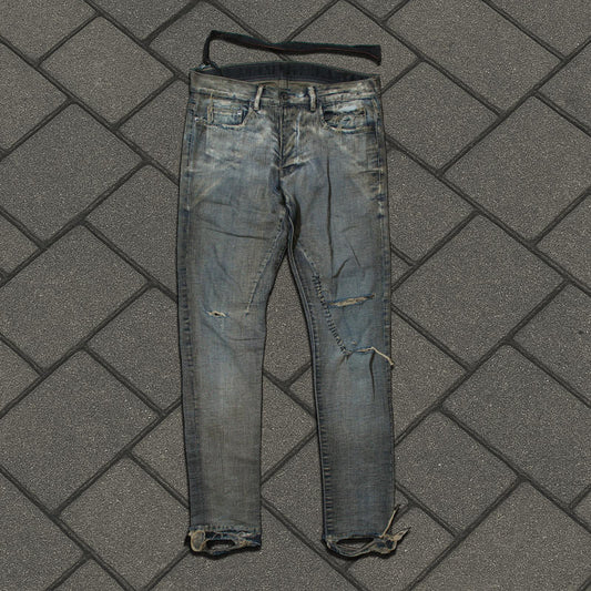 FW07 Rick Owens Dust Detroit Cut Denim