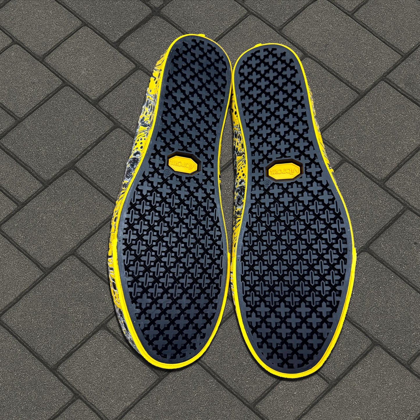 Sterling Ruby Vans Marbled Yellow Authentic 44’s