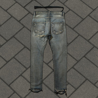 FW07 Rick Owens Dust Detroit Cut Denim