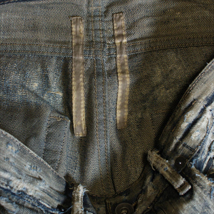 FW07 Rick Owens Dust Detroit Cut Denim