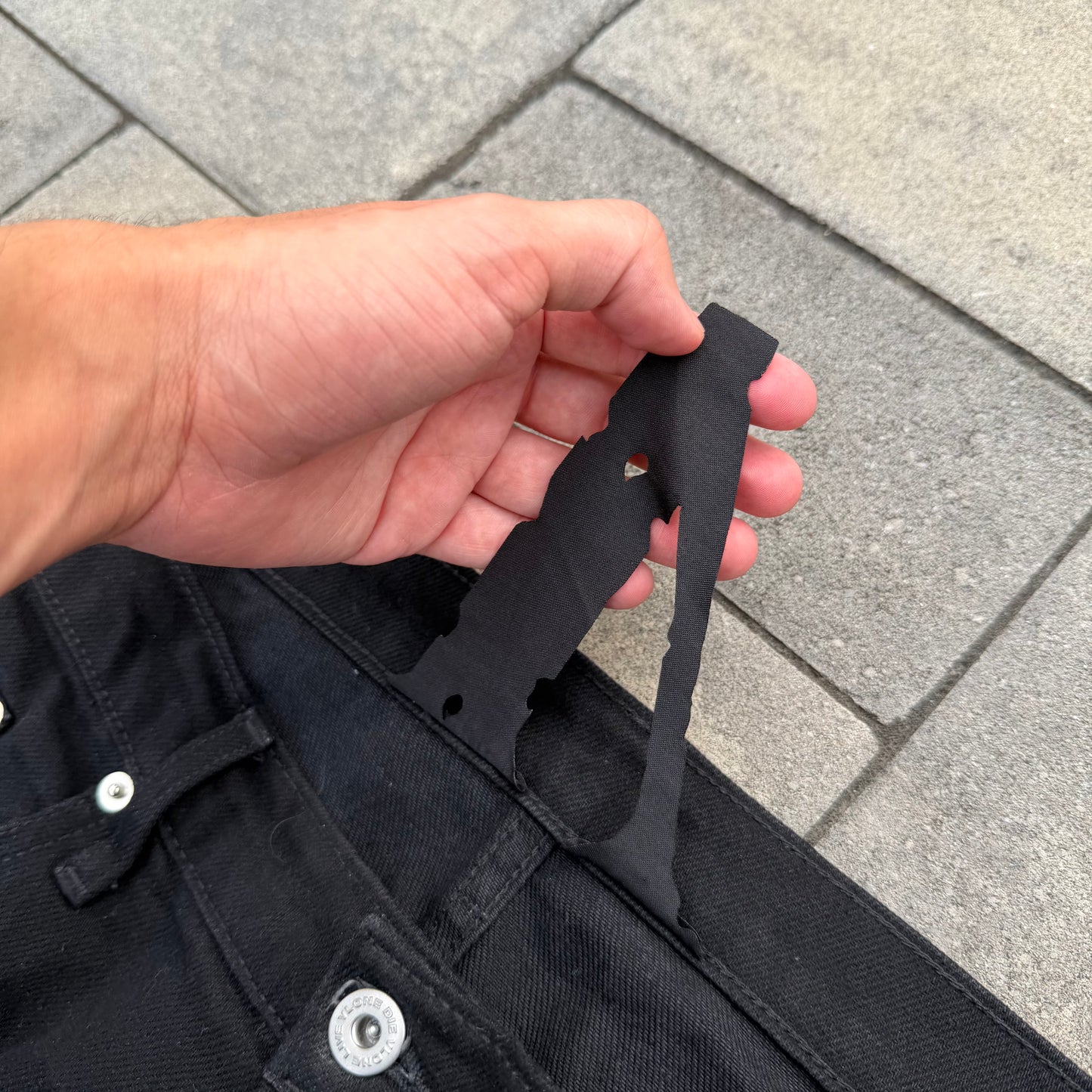Vlone Rhinestone Denim