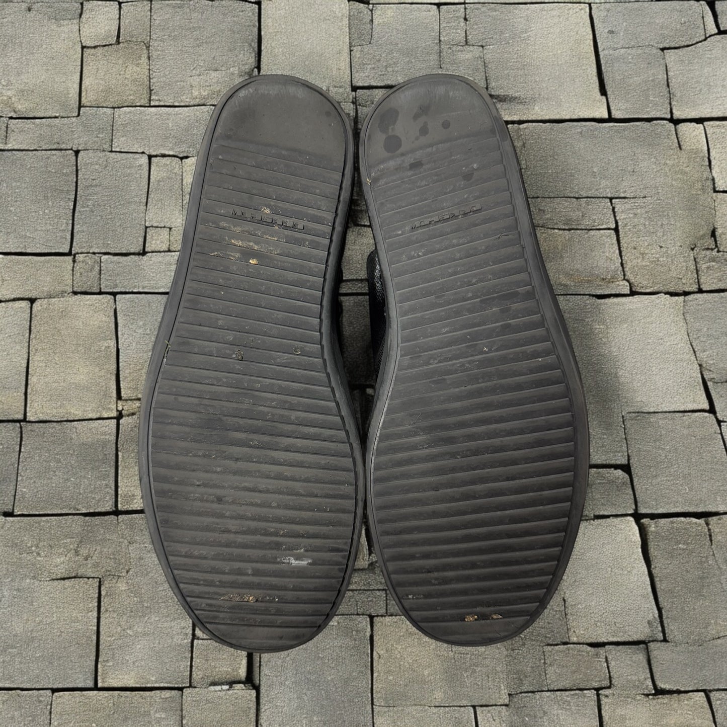 Rick Owens Waxed Denim Low Ramones