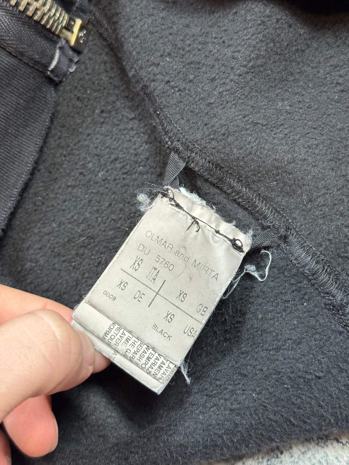 FW07 Rick Owens Bondage Gimp Hoodie