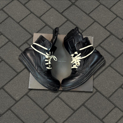 FW15 Rick Owens Black Geobaskets