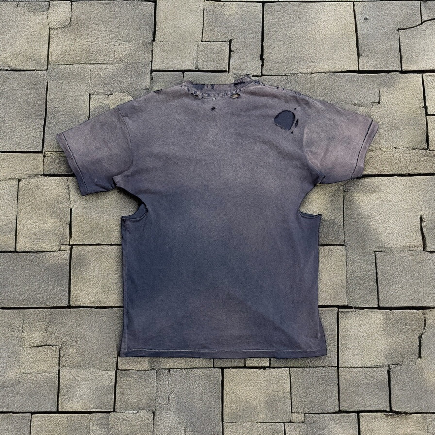 Enfants Riches Déprimés Thrashed Sunfaded Pocket Logo Tee