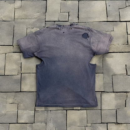 Enfants Riches Déprimés Thrashed Sunfaded Pocket Logo Tee