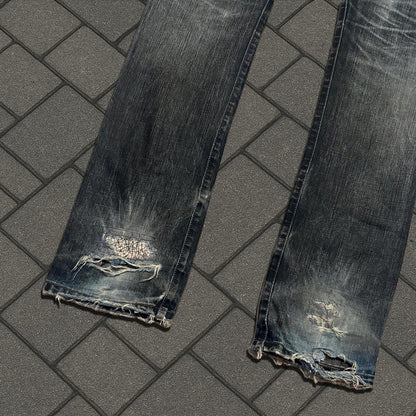 FW07 RIck Owens Dust Detroit Cut Denim