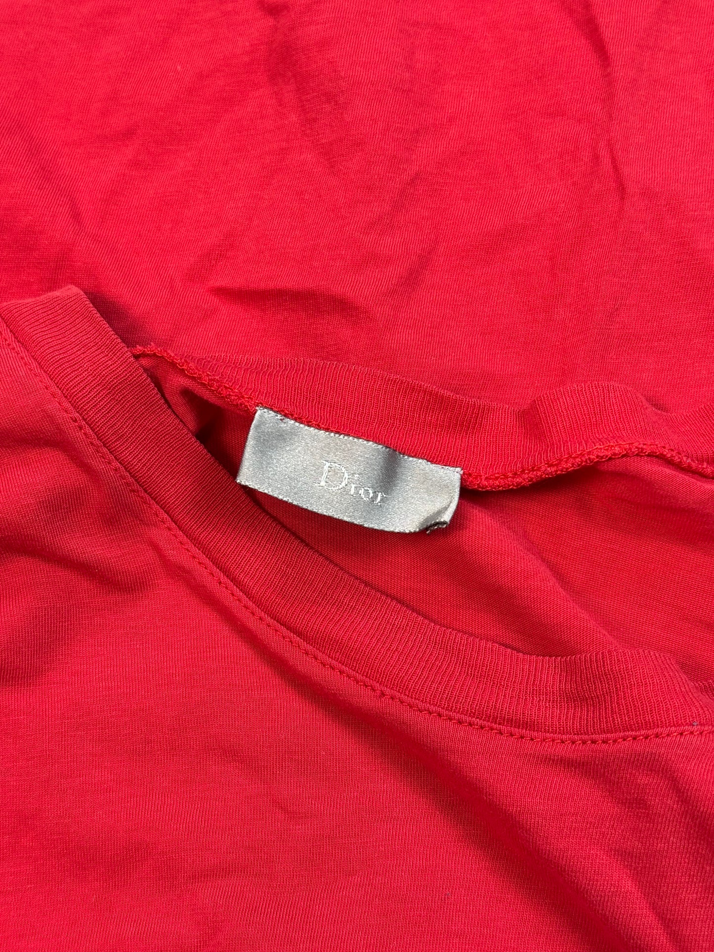 SS07 Dior Homme Red Bruce Lee Tee