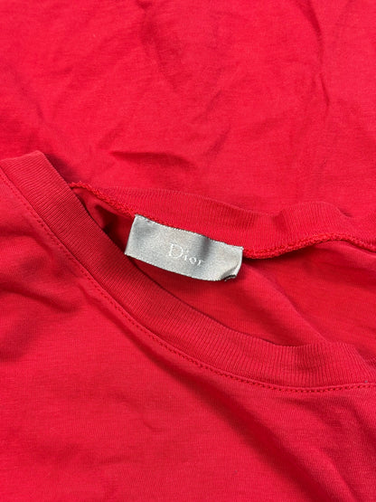 SS07 Dior Homme Red Bruce Lee Tee