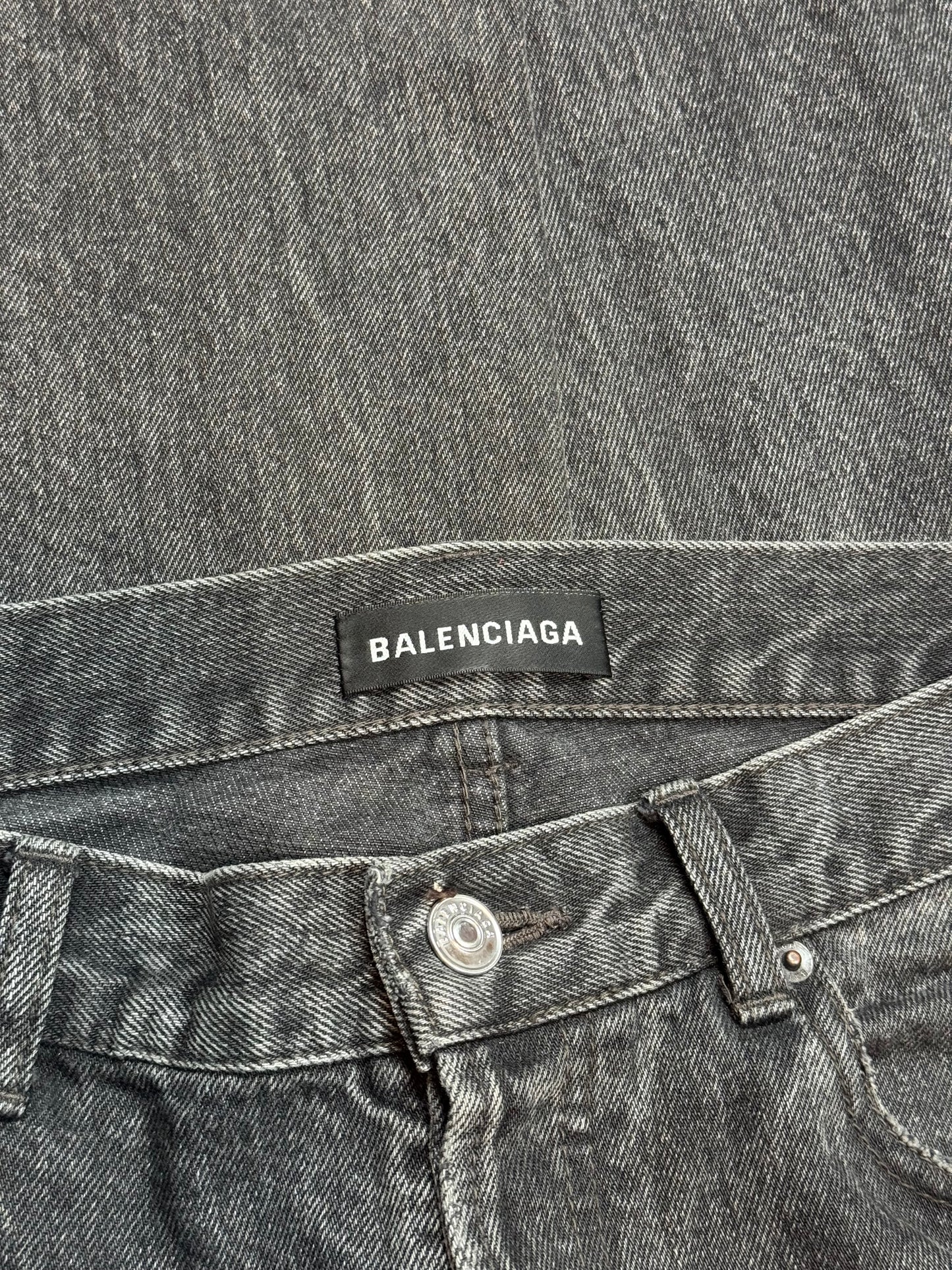 Balenciaga Garde Robe Flared Denim