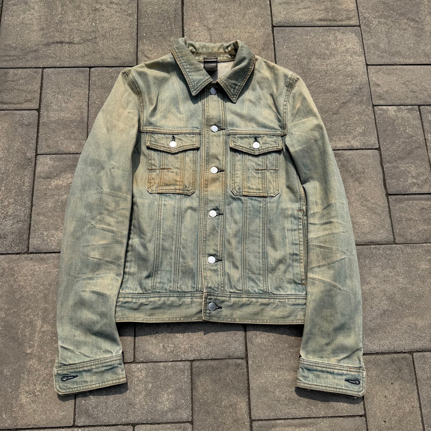 SS04 Dior Homme Bleu Clair Denim Jacket