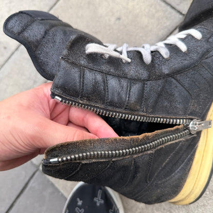 SS08 Rick Owens Blistered Leather Dunks