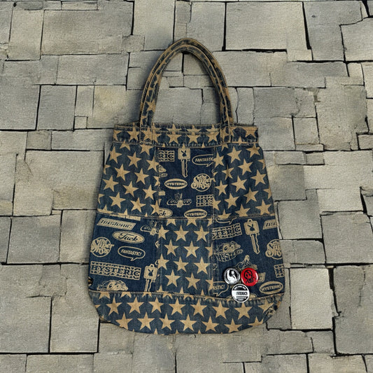 Hysteric Glamour Denim Tote Bag