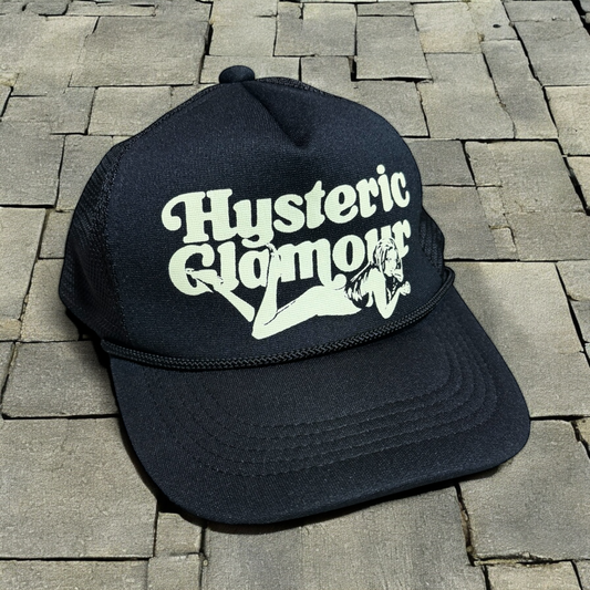 Hysteric Glamour Black Trucker Hat