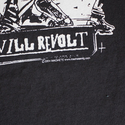2004 A Global Threat Kids Will Revolt Tee