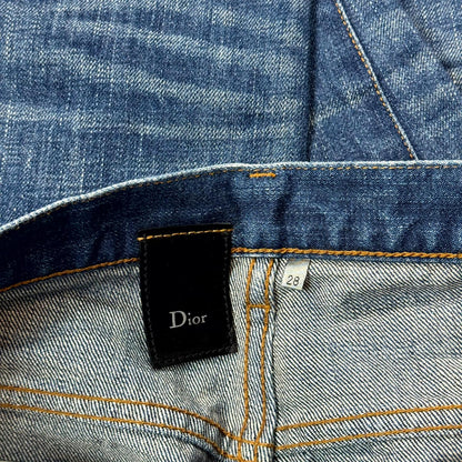 AW06 Dior Homme Blue Clawmark Denim