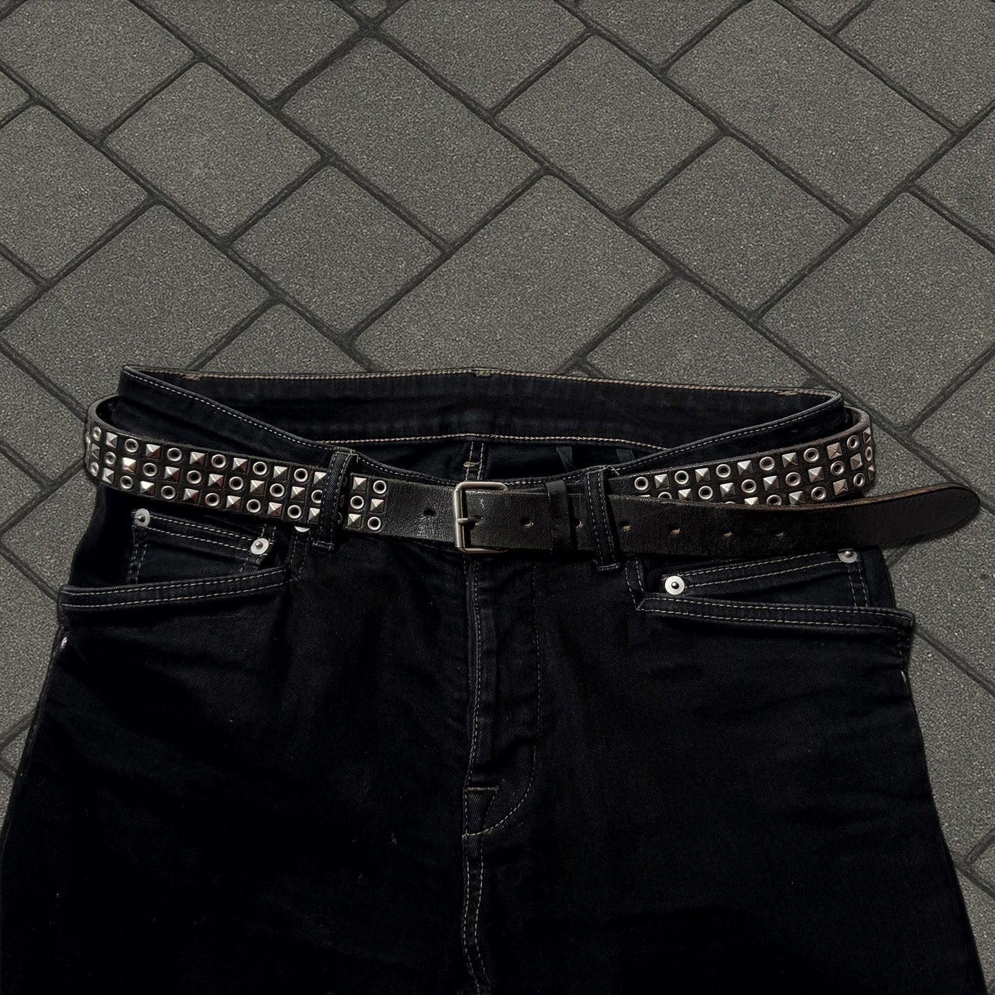 Comme Des Garcons Studded Belt